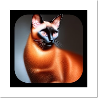 Siamese cat Posters and Art